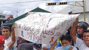 En Táchira piden justicia para Wendy Benítez: “Sus asesinos portaban chalecos antibalas y querían robarla”