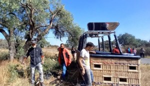 Al menos nueve heridos tras desplomarse un globo aerostático en México