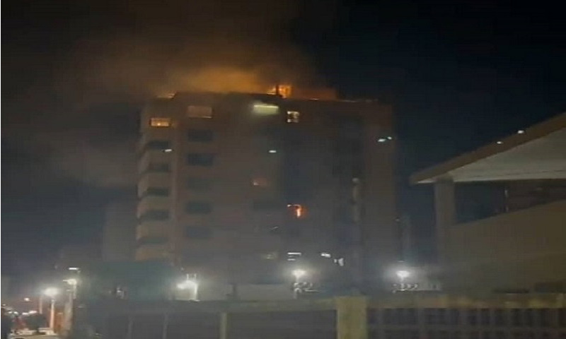 Por dejar el aire encendido causó un incendio en apartamento en Maracaibo