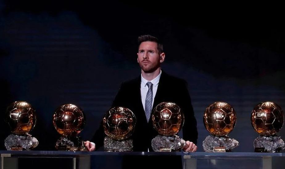 Messi fue informado de que habría ganado su séptimo balón de oro