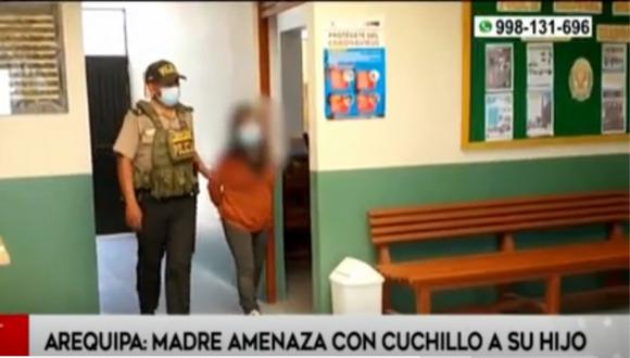 Terror en Perú: Amenazó con un cuchillo a su hijo y envió videos a su expareja