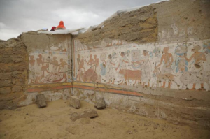 Descubrieron en Egipto la espectacular tumba del jefe del Tesoro del faraón Ramsés II