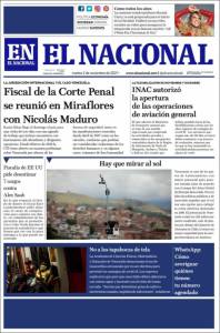 Portadas de este martes 2 de noviembre de 2021