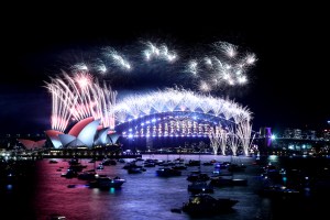 Sydney recibió el 2022 (FOTOS)