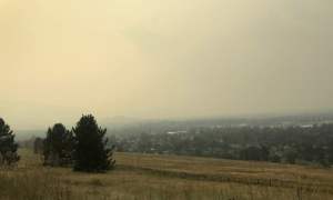 Incendio forestal arrasó una ciudad agrícola de Montana