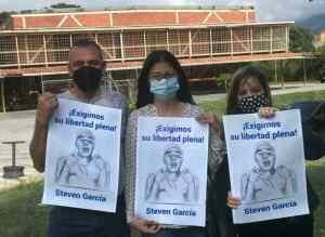 El preso político merideño Steven García pasará su sexta navidad tras las rejas