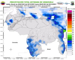 Descargas eléctricas en zonas de Zulia: el pronóstico de Inameh para este #5Dic