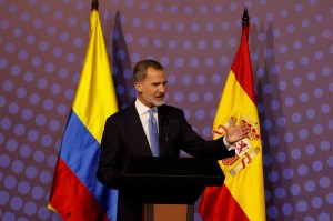 Rey de España aplaudió ejemplo de Colombia por recibir a migrantes venezolanos