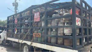 Dos detenidos por venta ilegal de gas doméstico en Maracay