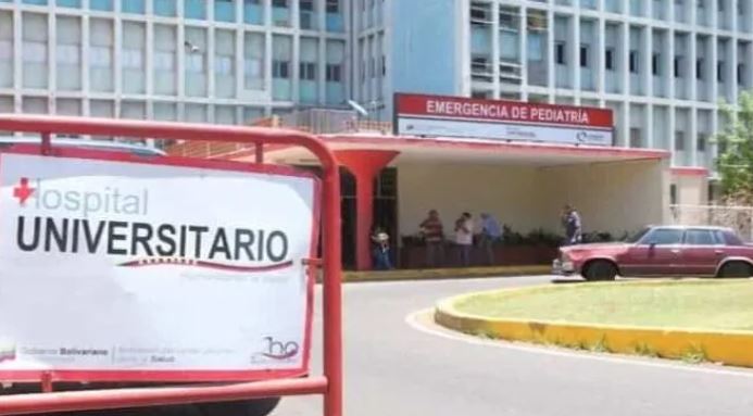 En el área de emergencia del Hospital Universitario de Maracaibo no cabe un caso más de Covid-19