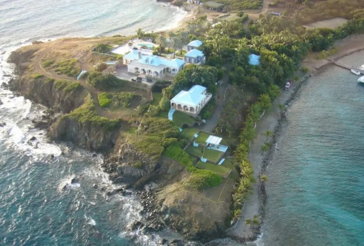 Cómo luce actualmente la misteriosa isla privada de Jeffrey Epstein