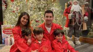 Una tradición que intenta no romper: Así pasó la Navidad Lionel Messi en Argentina
