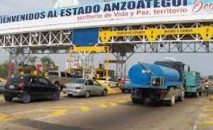 Chavismo reactivará peajes de la carretera nacional Troncal 9 y 16 de Anzoátegui