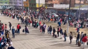 Caos en Terminal de Transporte de Bogotá: personas buscan un pasaje para celebrar Año Nuevo (Video)