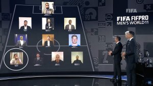 Messi, Lewandowski y Cristiano Ronaldo en el 11 ideal de la Fifa en 2021