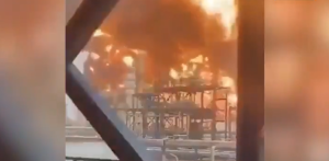Al menos diez heridos en un incendio en la mayor refinería de petróleo de Kuwait (Video)
