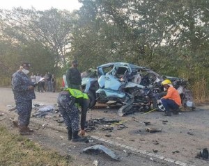 Accidente de tránsito en Barinas deja cinco personas fallecidas