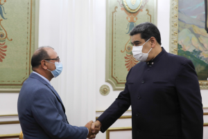 Nicolás Maduro se reunió en Miraflores con el gobernador electo de Barinas, Sergio Garrido