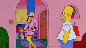 Los Simpson: la trágica historia oculta del vestido Chanel “multiuso” de Marge