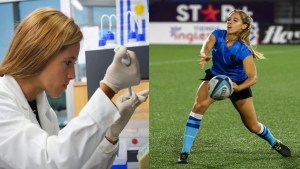 Del laboratorio a una cancha: la bella científica uruguaya que triunfa en el rugby