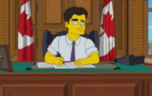 ¿”Los Simpson” predijeron la protesta de camioneros de Canadá?