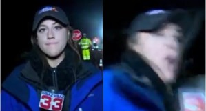 Atropellaron en EEUU a una periodista durante una transmisión en vivo y la cámara capturó el accidente (VIDEO)
