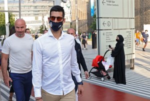 Djokovic se mostró “contento” de poder jugar sin vacunarse en Dubái