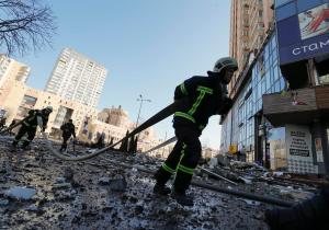 EN IMÁGENES: La invasión rusa llegó a Kiev, la capital de Ucrania