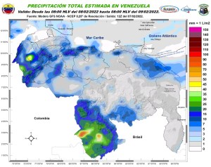 Inameh pronostica nubosidad y actividad eléctrica en varios estados de Venezuela #8Feb