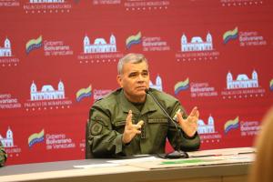 Padrino López alertó sobre “mayor presencia” del Comando Sur de EEUU cerca de las costas venezolanas
