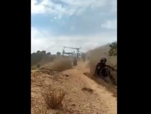 Así fue parte del operativo con helicópteros en Las Tejerías donde cayó abatido “El Koki” (VIDEO)
