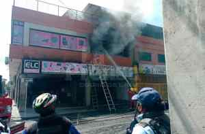 Reportaron un incendio en un local de Barquisimeto este #3Feb (Fotos)