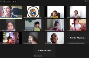 Representación de la AN legítima inició talleres de nivelación para niños de primaria y secundaria en Perú