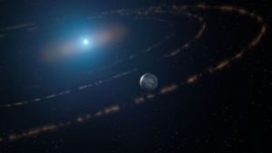 Observan cuerpos planetarios orbitando cerca de una estrella muerta: sugieren la existencia de agua y vida