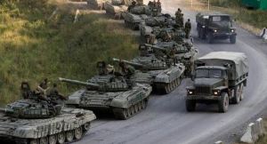 Reportaron el tránsito de un convoy militar ruso gigante cerca de la frontera con Ucrania