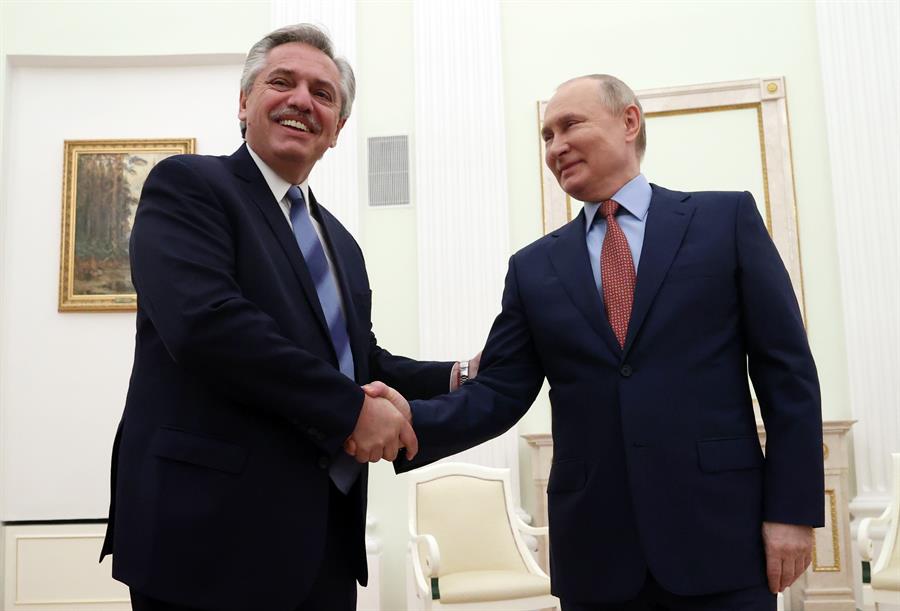 Alberto Fernández ofrece Argentina a Putin como “puerta de entrada ” a América Latina