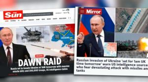 Medios británicos alertaron que Putin podría invadir Ucrania en la madrugada del #16Feb