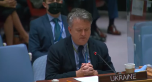 Embajador de Ucrania tildó a Putin de diabólico ante el Consejo de Seguridad de la ONU