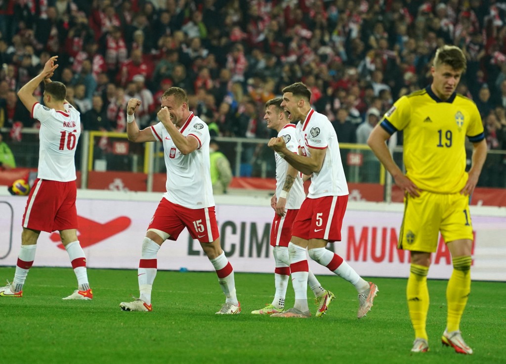 Polonia aseguró el boleto a Qatar al dejar a la Suecia de Ibrahimovic sin Mundial
