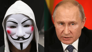 Anonymous ofreció 50 mil dólares en Bitcoin a los soldados rusos que entreguen sus tanques a Ucrania