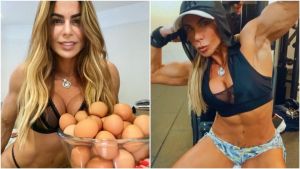 “Abuelita” fitness revela el secreto de su sensualidad: ejercicio y 150 huevos al mes