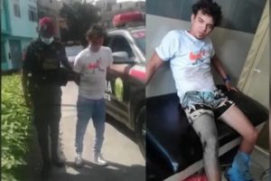 “Tiro loco” venezolano intentó robar una bodega en Perú, se enfrentó a la policía… y se disparó en la pierna (FOTO)
