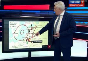 ¡Aterrador! Televisión estatal rusa analiza plan de invasión para apoderarse de los países bálticos