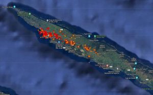 Trasladan a los enfermos de la isla San Jorge ante el posible riesgo de erupción