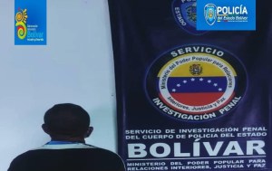 Aberrado sexual abusó de una niña y fue detenido por la policía en Bolívar