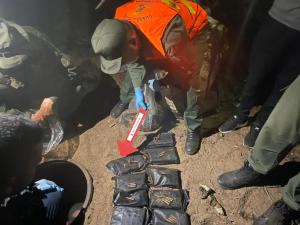 El insólito lugar donde el Cartel de Sabana Alta ocultaba kilos de cocaína (FOTOS)