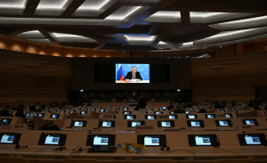 En solidaridad con Ucrania, países de la ONU boicotearon discurso de Lavrov (IMÁGENES)
