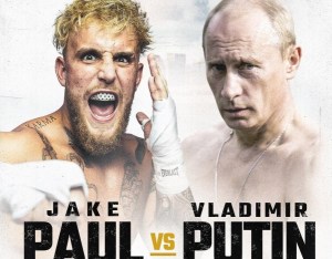 El youtuber Jake Paul anunció un combate con Vladimir Putin