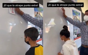 VIRAL: Profesor regala puntos extras a sus alumnos con singular juego en clases (VIDEO)