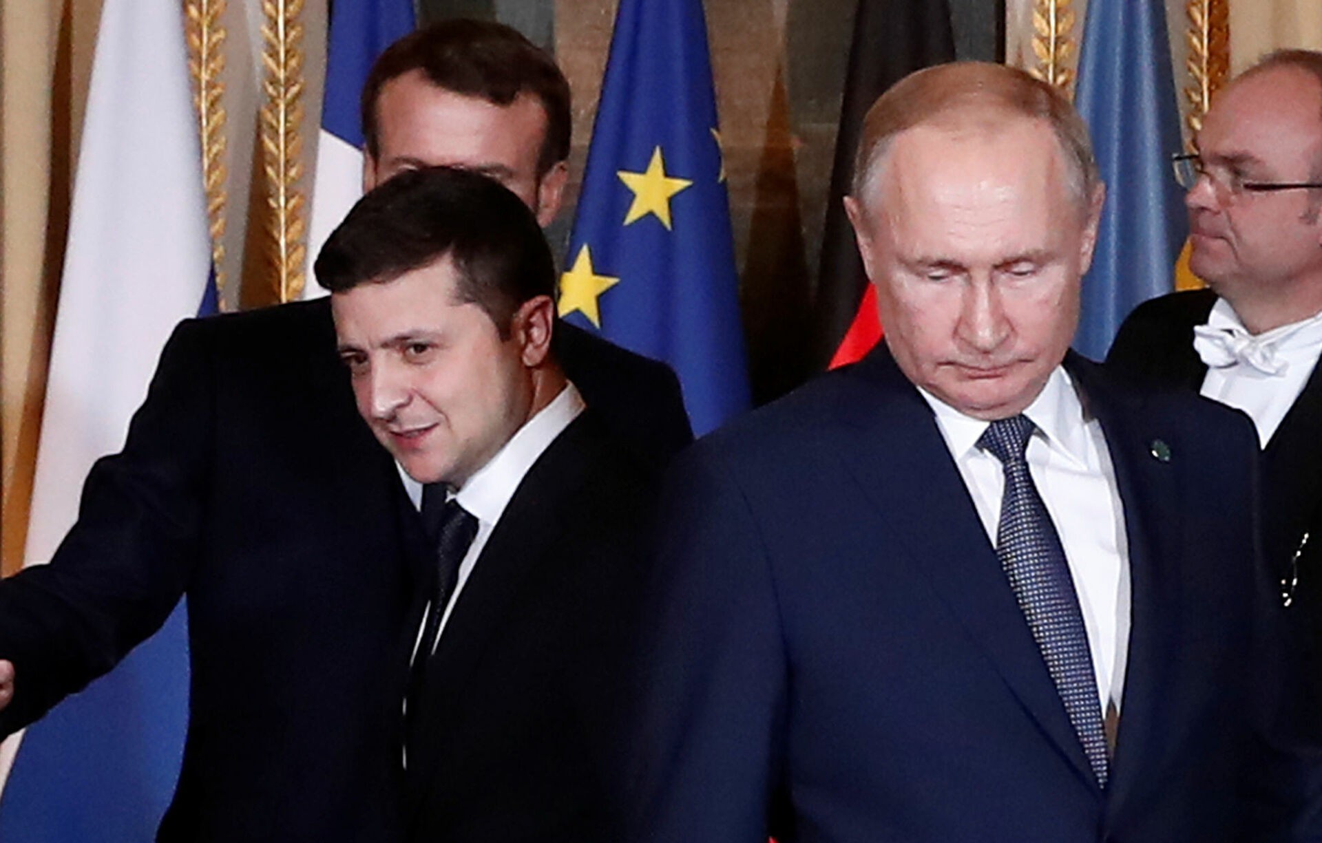 Rusia descarta “por el momento” una reunión entre Putin y Zelenski
